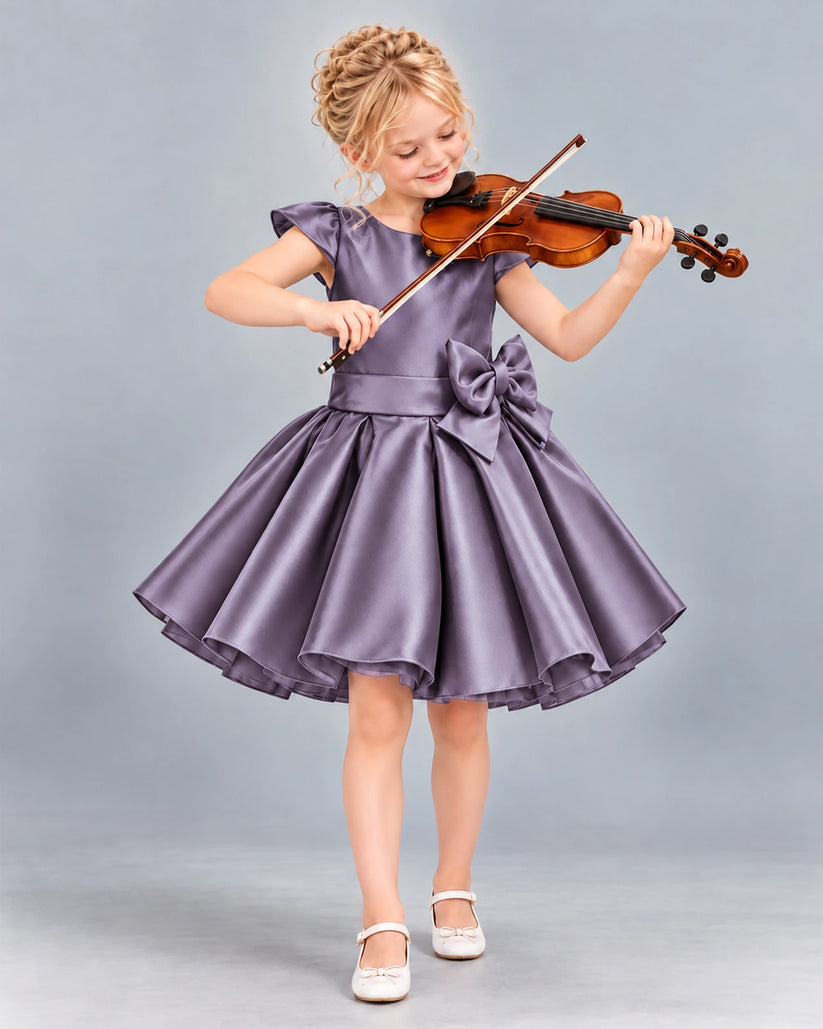 Wisteria Ball Gown Girls Formal Dress Front