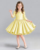 Daffodil Ball Gown Girls Formal Dress Front