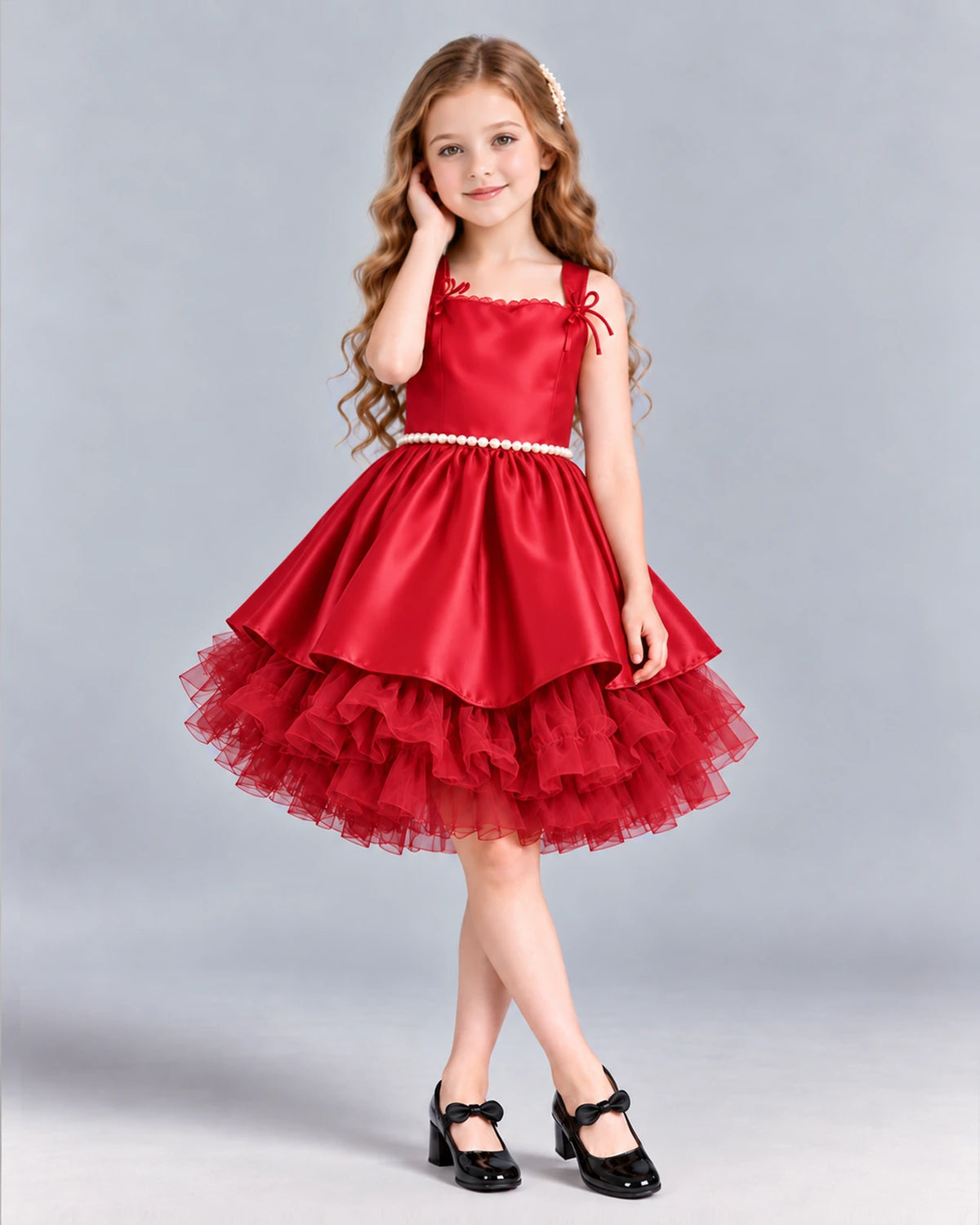 Windred A-line Girls Formal Dress Front