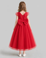 Windred A-line Flower Girl Dresses Back