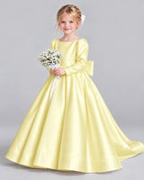 Daffodil Ball Gown Girls Formal Dress Front