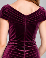 Purple Mermaid Girls Formal Dress Back_Detail [Shared]