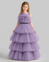 Wisteria Ball Gown Girls Pageant Dresses Front