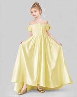 Daffodil Ball Gown Girls Formal Dresses Front