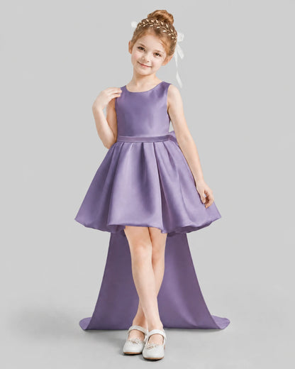 Wisteria Flared Girls Formal Dresses Front