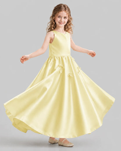 Daffodil A-line Girls Formal Dresses Front