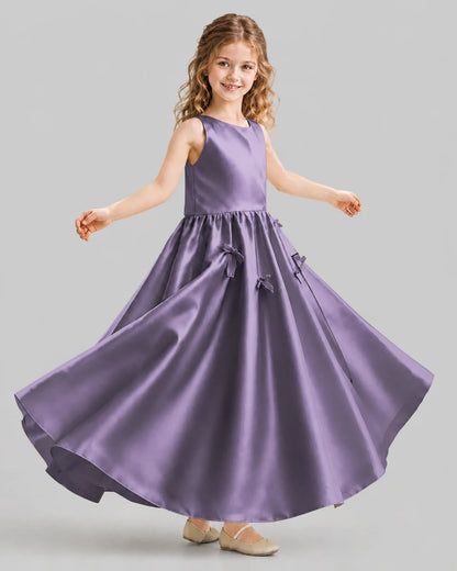 Wisteria A-line Girls Formal Dresses Front