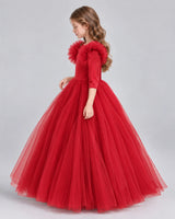 Windred Ball Gown Girls Formal Dresses Side