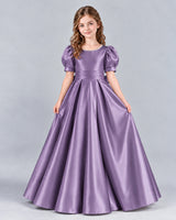 Wisteria Ball Gown Girls Formal Dress Front