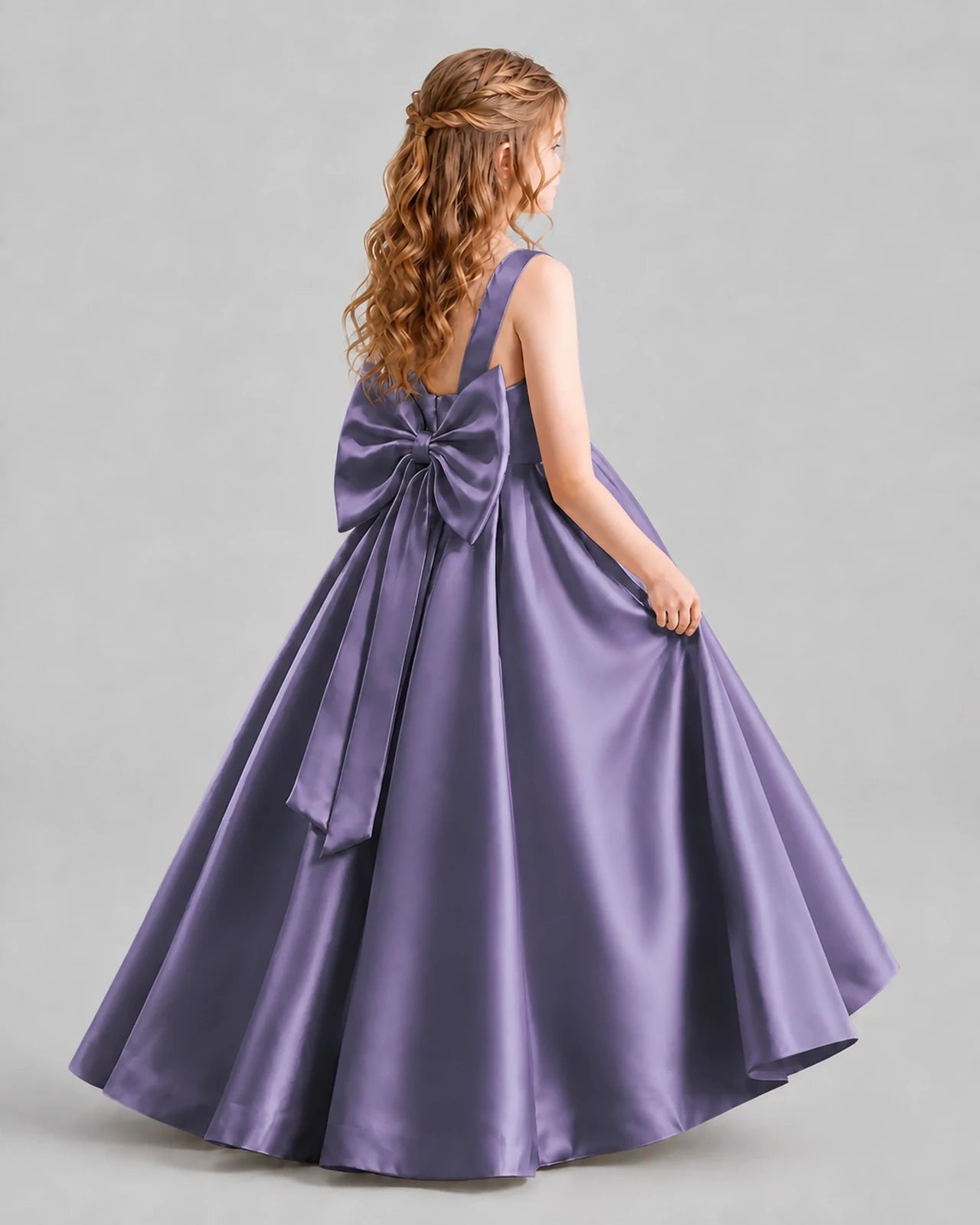 Wisteria Ball Gown Girls Formal Dresses Back