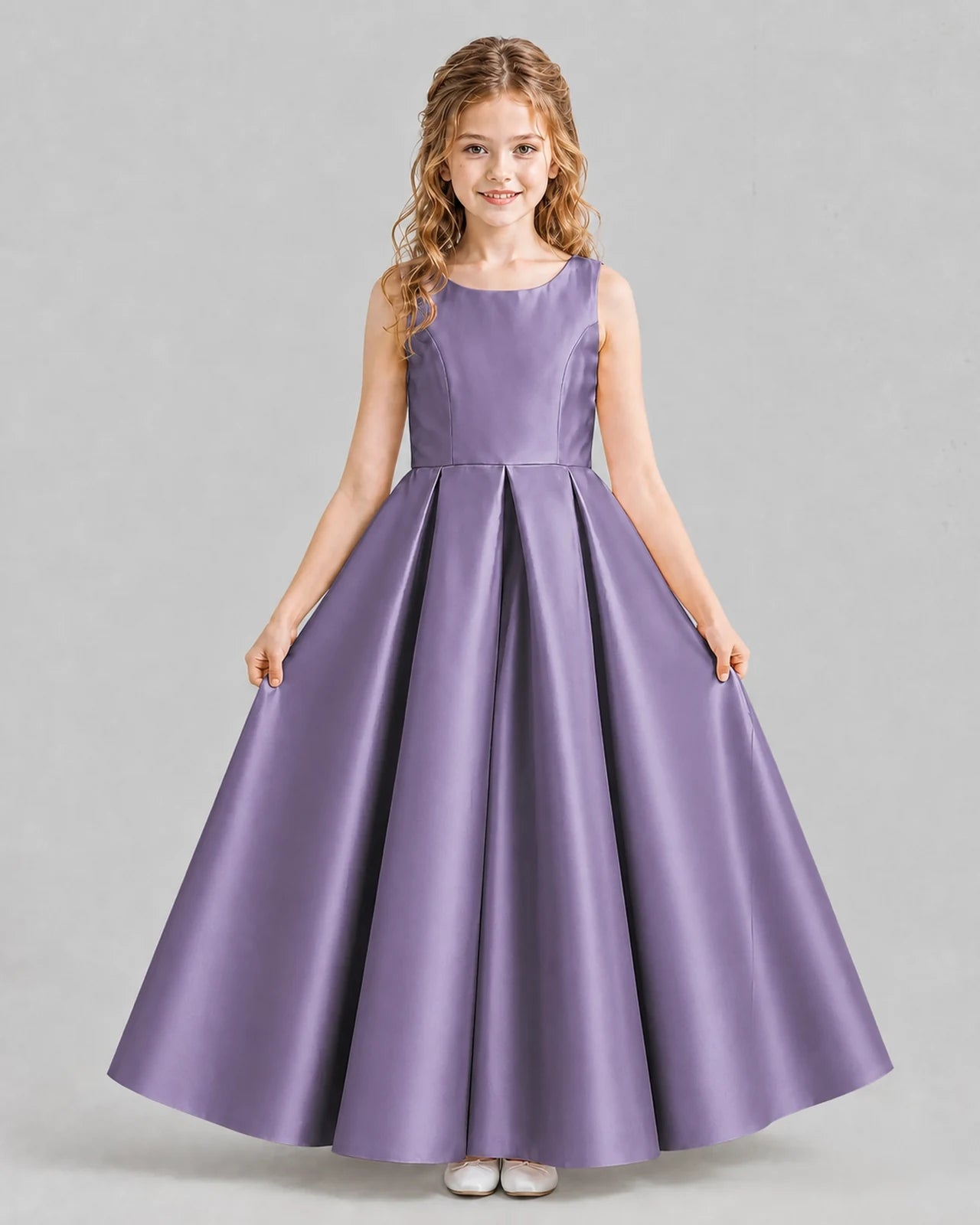 Wisteria Ball Gown Girls Formal Dresses Pose