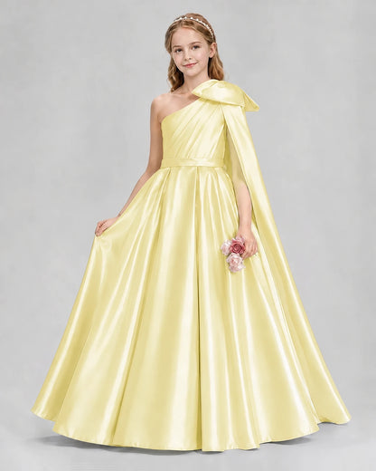 Daffodil Ball Gown Girls Formal Dresses Front