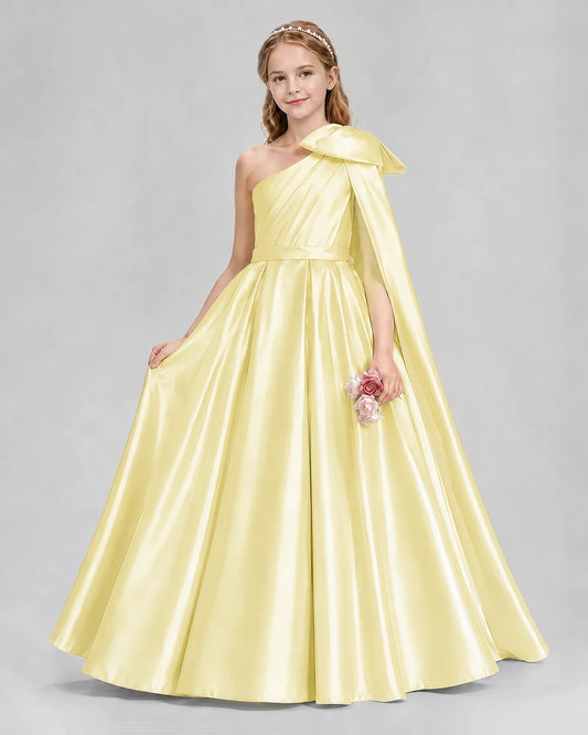 Daffodil Ball Gown Girls Formal Dresses Front