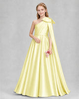 Daffodil Ball Gown Girls Formal Dresses Pose