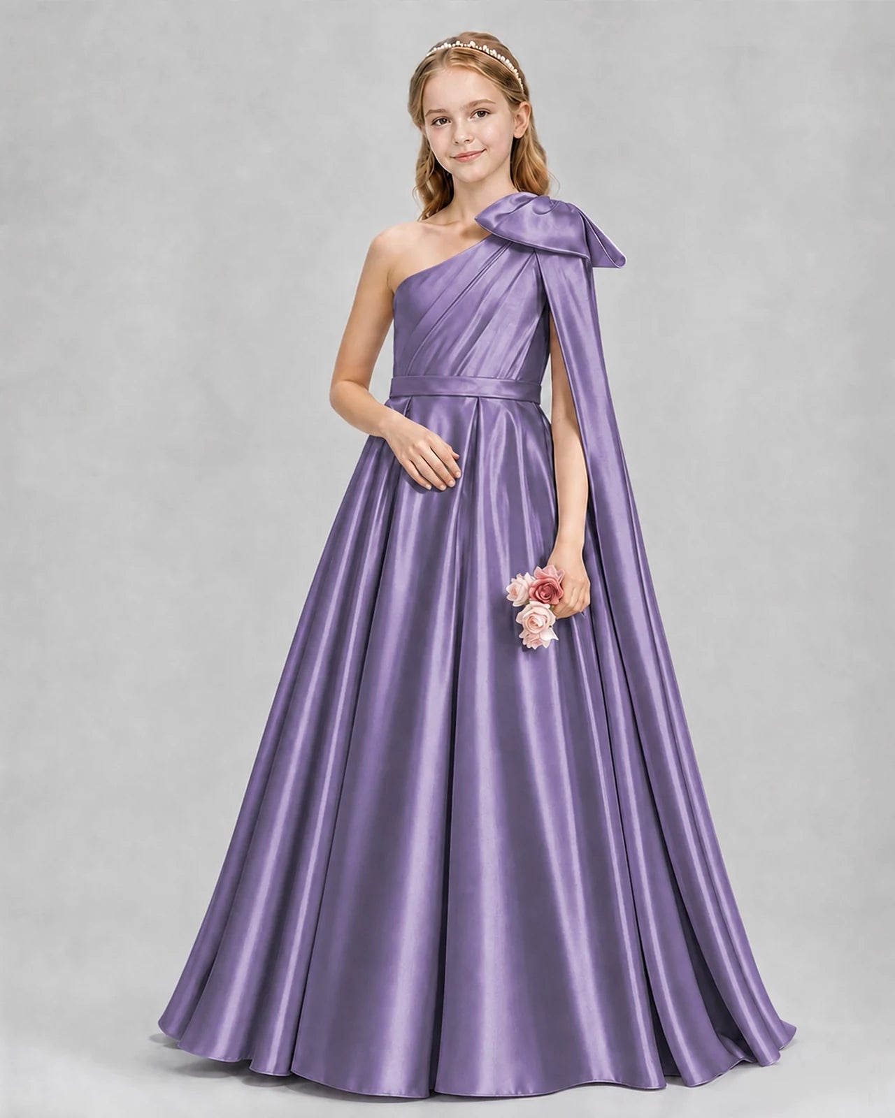 Wisteria Ball Gown Girls Formal Dresses Pose
