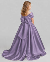 Wisteria Ball Gown First Communion Dresses Back