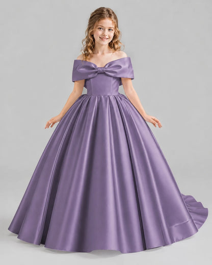 Wisteria Ball Gown First Communion Dresses Front
