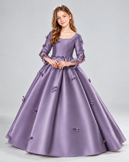 Wisteria Ball Gown Girls Formal Dresses Front