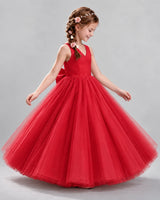 Windred Ball Gown Flower Girl Dresses Side