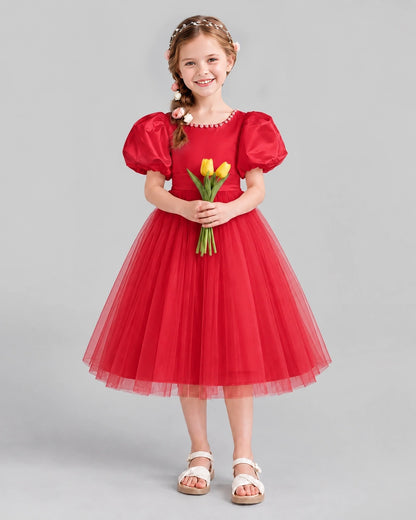 Windred A-line Girls Formal Dresses Front