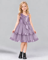 Wisteria A-line Girls Formal Dress Front