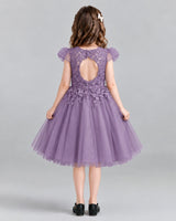 Wisteria Ball Gown Girls Formal Dresses Back