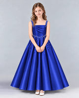 Royal Blue Ball Gown Girls Formal Dress Front