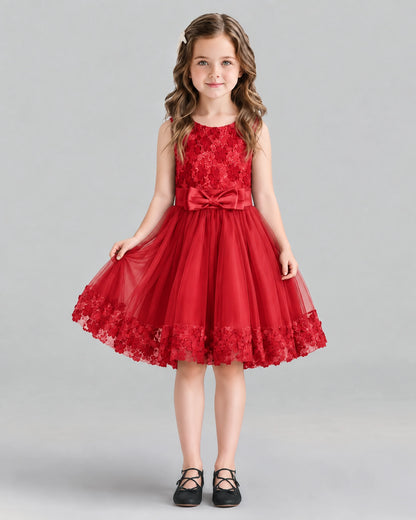 Windred A-line Girls Formal Dresses Front