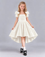 Ivory Ball Gown Junior Bridesmaid Dress Front