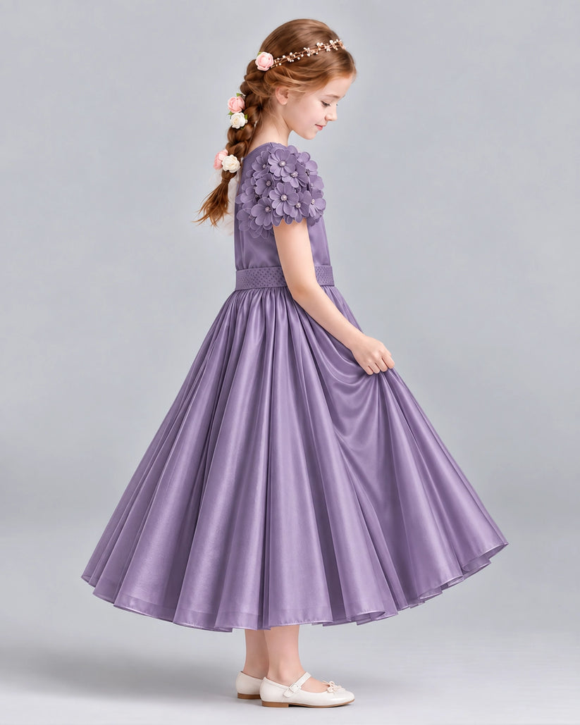 Wisteria Ball Gown Girls Formal Dresses Side