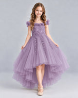 Wisteria Ball Gown Girls Formal Dresses Front