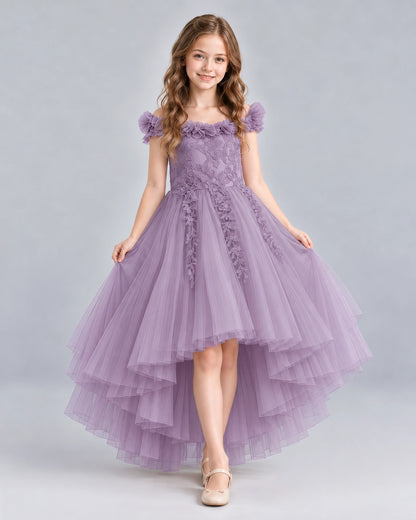 Wisteria Ball Gown Girls Formal Dresses Front