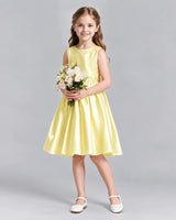 Daffodil A-line Girls Formal Dresses Front