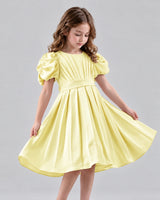 Daffodil A-line Girls Formal Dresses Front