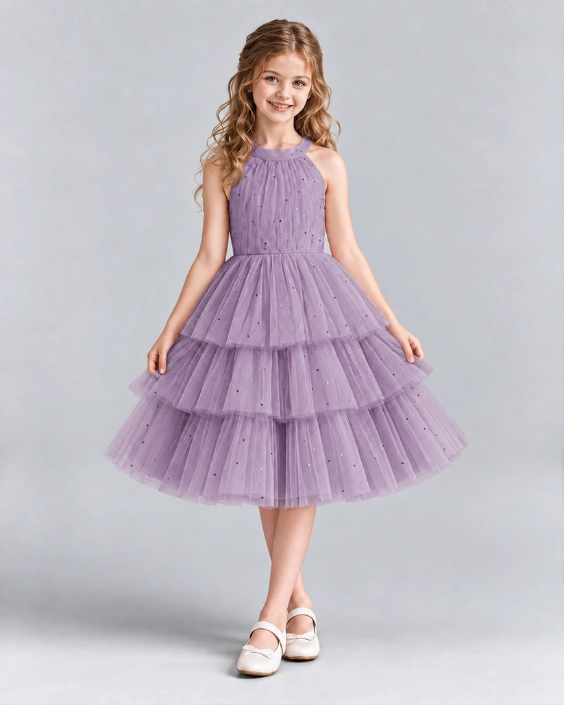 Wisteria Ball Gown Girls Formal Dresses Front