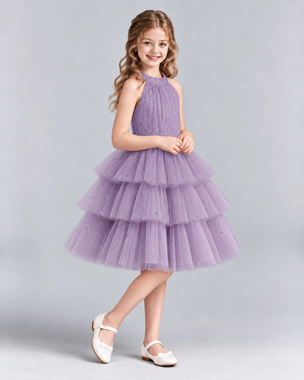 Wisteria Ball Gown Girls Formal Dresses Side