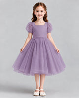 Wisteria A-line Girls Formal Dresses Front