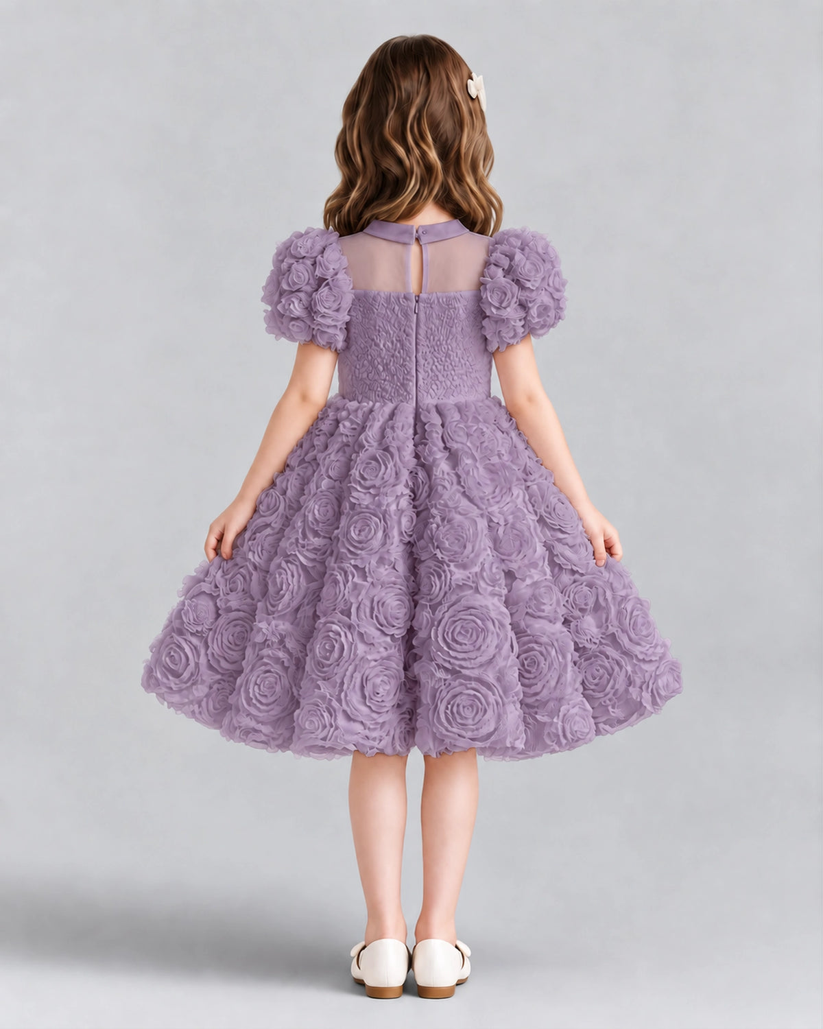 Wisteria Ball Gown Girls Formal Dresses Back