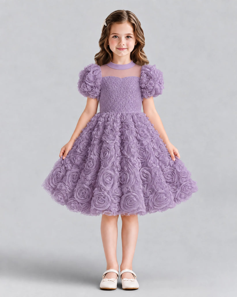 Wisteria Ball Gown Girls Formal Dresses Front