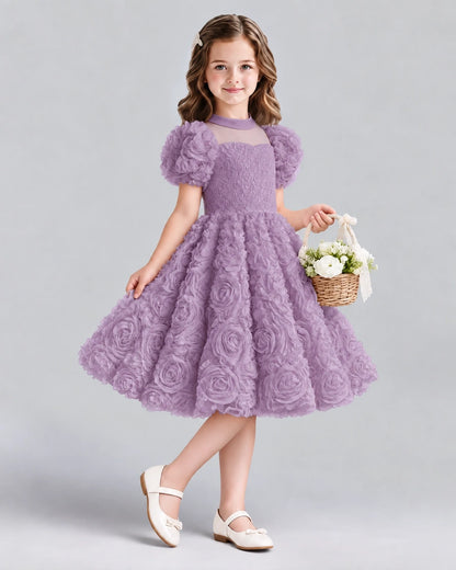 Wisteria Ball Gown Girls Formal Dresses Side