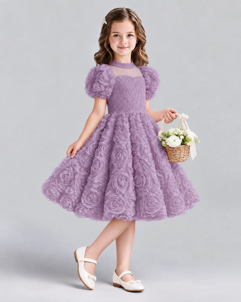 Wisteria Ball Gown Girls Formal Dresses Side