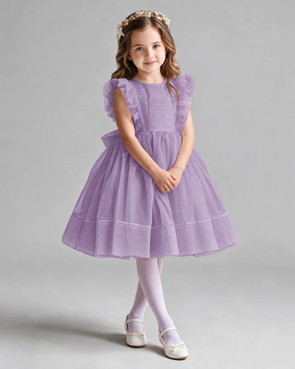 Wisteria A-line Girls Formal Dresses Pose