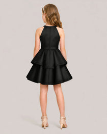 Black Junior Bridesmaid Dress 