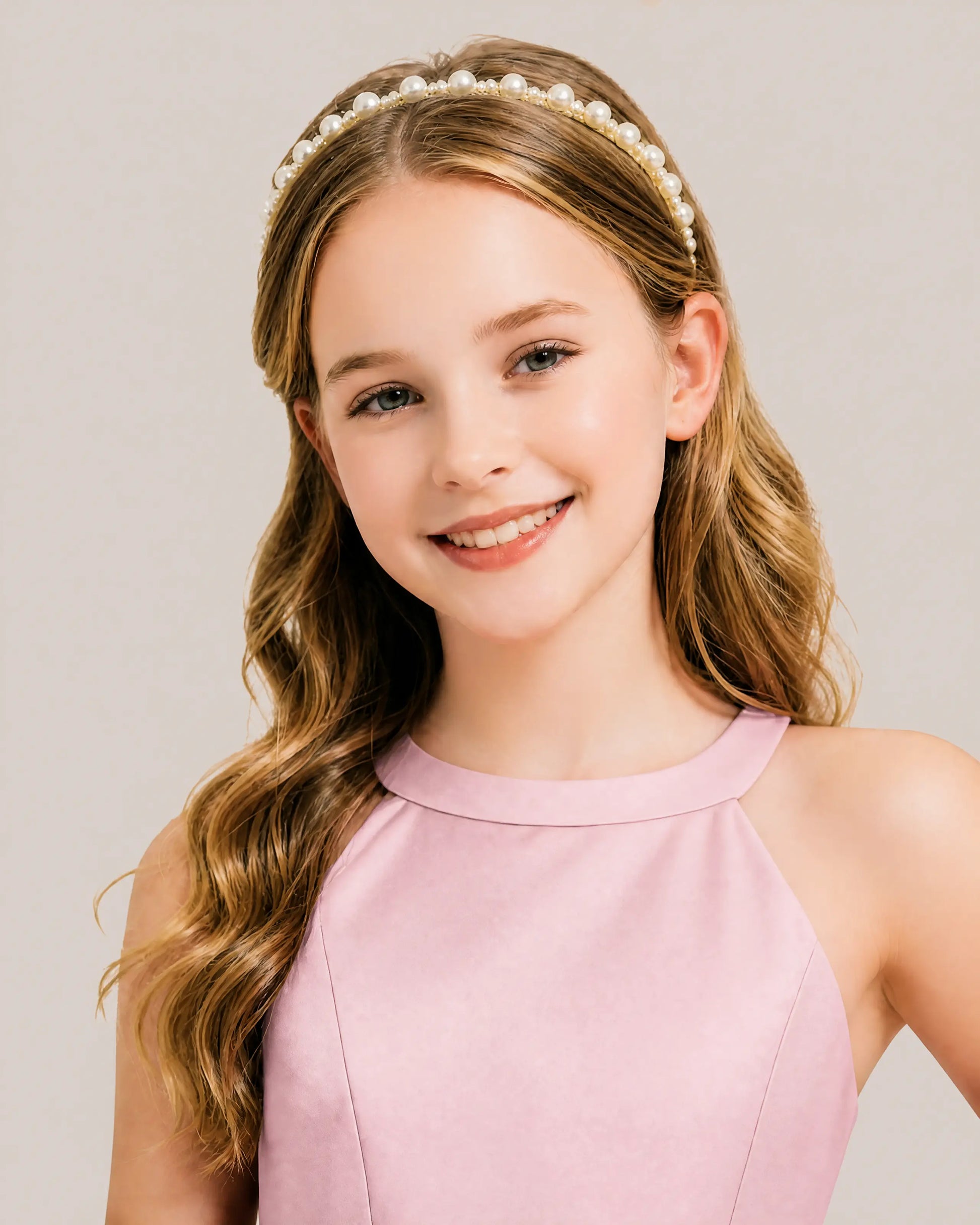 Dusty Rose Junior Bridesmaid Dress 