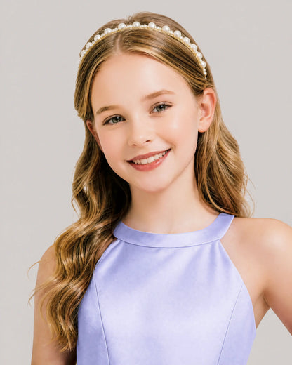 Lavender Junior Bridesmaid Dress 