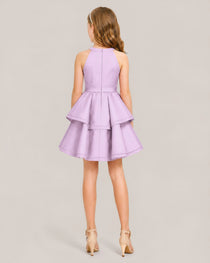 Lilac Junior Bridesmaid Dress 