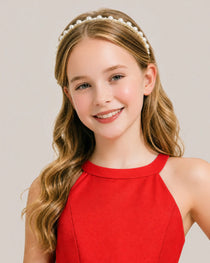 Red Junior Bridesmaid Dress