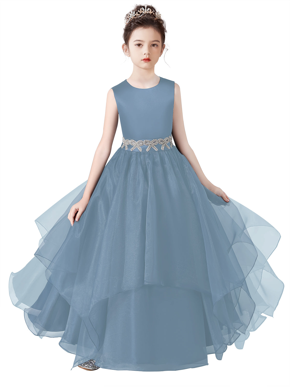 Girls Birthday Party Dresses Formal Special Occasion Dress For Teens Junior Bridesmaid Pageant Ball Gown