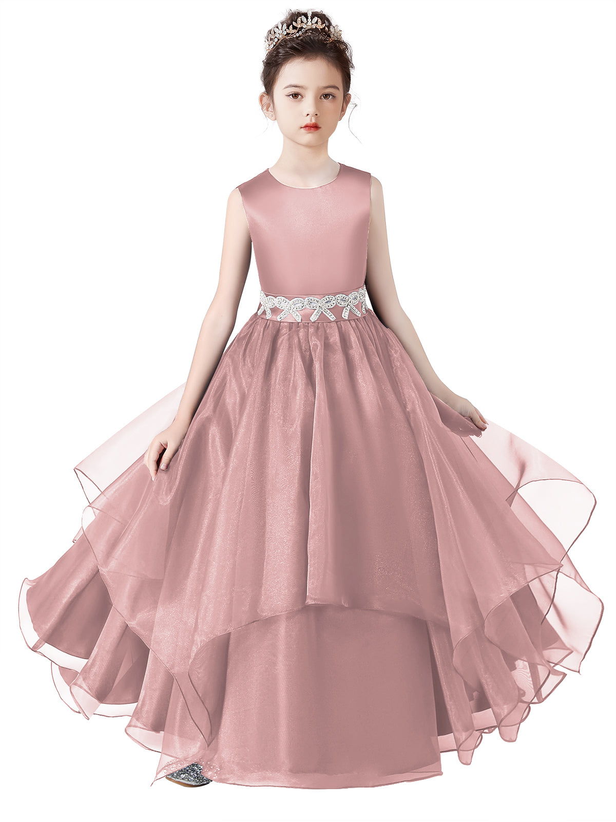 Girls Birthday Party Dresses Formal Special Occasion Dress For Teens Junior Bridesmaid Pageant Ball Gown