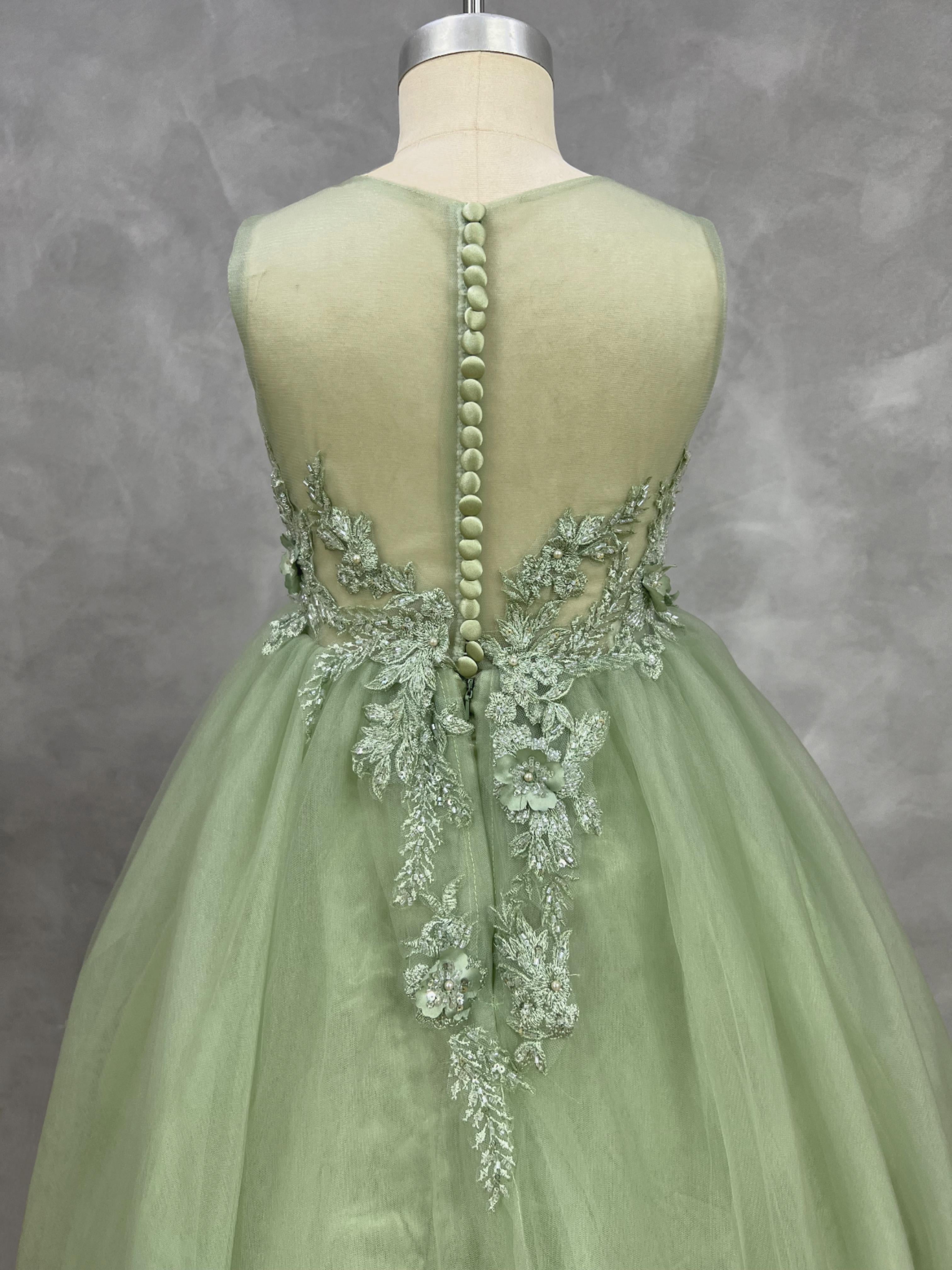 Dideyttawl 2026 Spring Embroidery Lace Appliqued Tulle Pageant Dress Puffy Princess Dress Strapless Full Length Pageant Dress